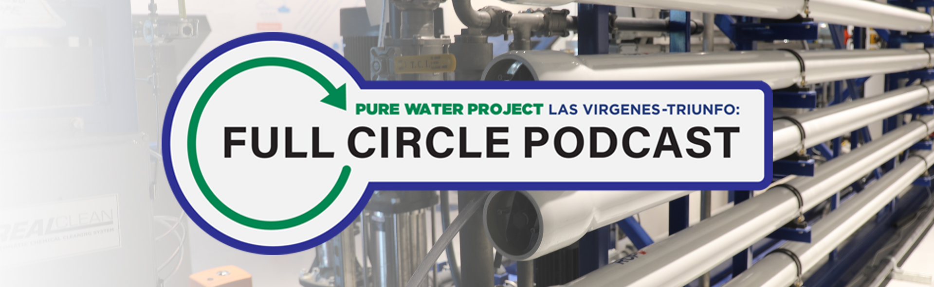 Full Circle Podcast with RO tubes in background